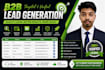 provide b2b lead research and verified email lists