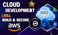 do cloud development, setup secure AWS cloud