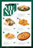 design professional restaurant food menu