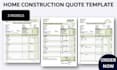 build structural load calculator estimation, analysis  cost quote spreadsheet
