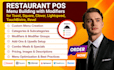 setup toast square clover pos menu modifiers and categories