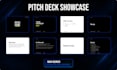 design a professional pitch deck or presentation