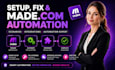 setup fix made com automation scenarios and make com automation expert