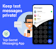 develop sms messaging app, sms alert app, private chat app, text messaging app