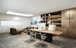 create realistic 3d office interior design and rendering