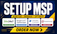 setup msp site24x7 manageengine opmanager connectwise control screenconnect