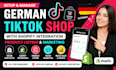 setup manage german tiktok shop with shopify integration listing and marketing