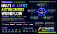 deploy multi ai agent autonomous workflow langchain crewai llm autogen n8n make