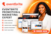 create ,optimize and promote eventbrite event ,webinar for maximum ticket sales