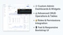 build a custom modern admin panel using laravel filament