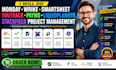 do monday wrike smartsheet youtrack liquidplanner stackfield project management
