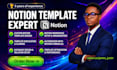 do customised notion template notion dashboard website notion consultant expert