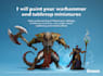 paint your warhammer and tabletop miniatures