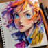 draw anime art character