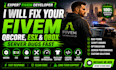 fix your fivem qbcore esx and qbox server bugs fast