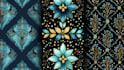 create unique seamless pattern, textile design