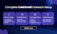 set up your cold email outreach with instantly or smartlead