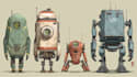 draw or design mechs robots concepts