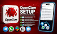 professionally install, setup, and configure openclaw ai