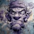 make a modern street art graffiti logo