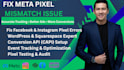 fix facebook  instagram meta  pixel mismatch issue wordpress site  squarespace