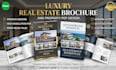 create luxury real estate brochure and property PDF design