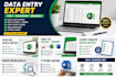 professional data entry and excel work