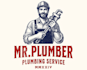 design a modern plumber and plumbing logo