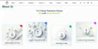 build a responsive react frontend website with tailwind CSS