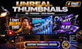 create high CTR youtube thumbnail designs with ai