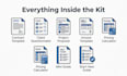provide a complete freelancer starter kit with contract invoice and proposals