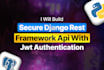 develop a scalable django rest api backend with python and postgresql