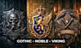 create gaming clan and fantasy house crests