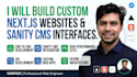 fix next js bugs, sanity cms errors, and vercel deployment