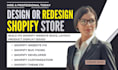 build, fix shopify website bugs, layout, product display issues, shopify store
