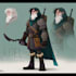 create character concept art for games