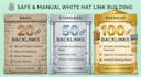 build niche relevant white hat backlinks with manual link building