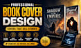 design unique fantasy book cover, ebook cover design, and kindle cover design