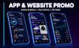 make an app promo, website, saas promo video