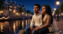 create 3d pixar style ai character animation, kids storytelling, 3d art cartoon