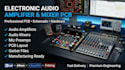 make electronic audio amplifier and audio mixer design