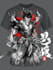 do a japanese t shirt illustration