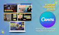 design a stunning youtube thumbnail using canva