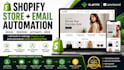 build, redesign, and optimize your shopify store website with email automation