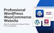 build modern wordpress business website or woocommerce store