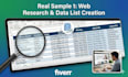 do data entry and data searching