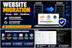 migrate website or cpanel account to new server safely