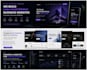 create a modern business landing page website