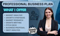 do business plan with marketing and financial plan
