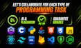 do computer science, java, cpp, and python programming tasks